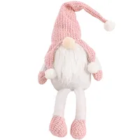 Christmas Supplies Red-haired Forest Old Man Hanging Legs Ornaments sku image 1