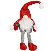 Christmas Supplies Red-haired Forest Old Man Hanging Legs Ornaments sku image 2