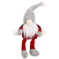 Christmas Supplies Red-haired Forest Old Man Hanging Legs Ornaments sku image 4