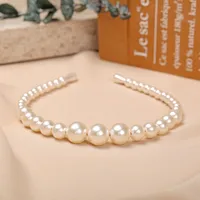 Hot Selling Faux Pearl Headband Creative Retro Fashion Pearl Headband main image 2