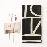 Hot Selling Fashion Geometric Scarf Silk Scarf Wholesale main image 2