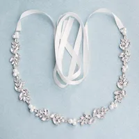 Hot Selling Fashion Diamond-studded Bride Wedding Dress Belt main image 2