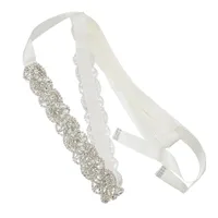 Wild Ribbon Bridal Belt Rhinestone Hand-sewn Girdle Wedding Dress Accessories Jewelry main image 5