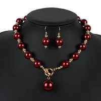 Fashion Pearl Women's Necklace sku image 3