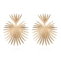 Fashion New Exaggerated  Alloy Golden Earrings  Wholesale sku image 1