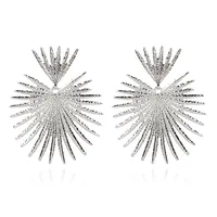 Fashion New Exaggerated  Alloy Golden Earrings  Wholesale sku image 2