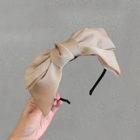 Korean Fashion Simple New Big  Bow Headband Wholesale sku image 4