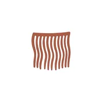 Colorful Metal Hair Comb Hair Comb Bangs Comb Hairpin Hair Ornaments Korean Ins Simple Net Red Top Hair Clip Headdress main image 5