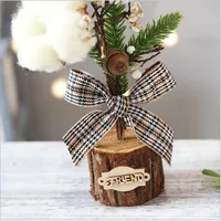 Christmas Mini Tree Decoration Desktop Atmosphere Decoration Potted Christmas Tree main image 2