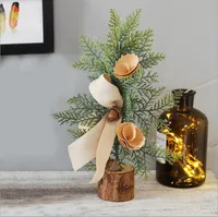 Christmas Mini Tree Decoration Desktop Atmosphere Decoration Potted Christmas Tree main image 5