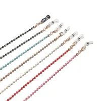 Multicolor Bead Chain Fashion Sunglasses Anti-skid Hanging Chain Glasses Chain main image 1
