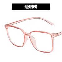 Anti-blue Light Simple Square Glasses Frame New Flat Glasses Frame sku image 5