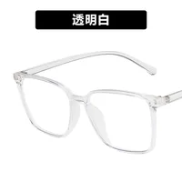 Anti-blue Light Simple Square Glasses Frame New Flat Glasses Frame sku image 4