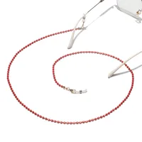 Multicolor Bead Chain Fashion Sunglasses Anti-skid Hanging Chain Glasses Chain sku image 1