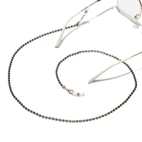 Multicolor Bead Chain Fashion Sunglasses Anti-skid Hanging Chain Glasses Chain sku image 2