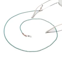 Multicolor Bead Chain Fashion Sunglasses Anti-skid Hanging Chain Glasses Chain sku image 3