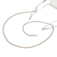 Multicolor Bead Chain Fashion Sunglasses Anti-skid Hanging Chain Glasses Chain sku image 4