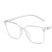 Anti-blue Light Simple Square Glasses Frame New Flat Glasses Frame main image 5