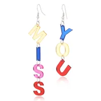 Geometric Plating Alloy No Inlaid Earrings Ear Studs main image 3