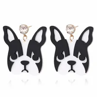 Geometric Plating Alloy No Inlaid Earrings Ear Studs main image 5