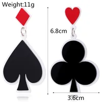 Geometric Plating Alloy No Inlaid Earrings Ear Studs sku image 1