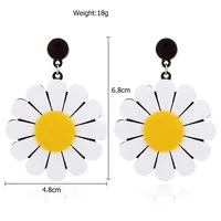 Geometric Plating Alloy No Inlaid Earrings Ear Studs sku image 4