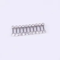 Ear Cartilage Rings & Studs Fashion Geometric 316 Stainless Steel  Diamond main image 3