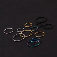 1 Piece Ear Cartilage Rings & Studs Fashion Geometric 316 Stainless Steel  Plating Ear Cartilage Rings & Studs Nose Rings & Studs main image 4