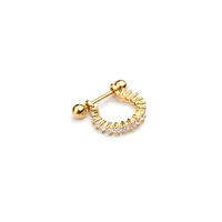 Ear Cartilage Rings & Studs Fashion U Shape Copper Diamond main image 4