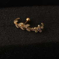 Ear Cartilage Rings & Studs Novelty Geometric Copper Zircon main image 5