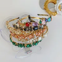 Baroque Full Diamond Rhinestone  Retro Alloy  Headband Wholesale main image 3
