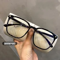 New Simple Fashion Flat Mirror Frame Glasses main image 1