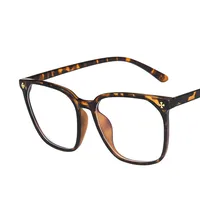 New Simple Fashion Flat Mirror Frame Glasses main image 5