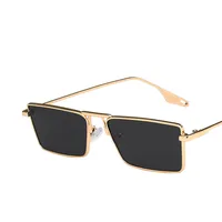 Light Green Metal Frame Sunglasses main image 5