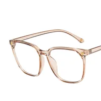 New Simple Fashion Flat Mirror Frame Glasses sku image 4
