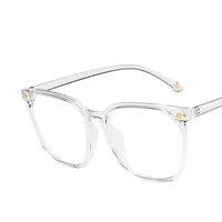 New Simple Fashion Flat Mirror Frame Glasses sku image 5