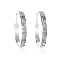 Full Diamond Gradient Color Earrings sku image 16