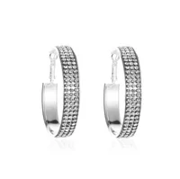 Full Diamond Gradient Color Earrings sku image 13