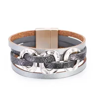 Bohemian Leather Bracelet main image 2