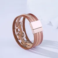 Bohemian Leather Bracelet main image 4