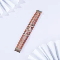 Bohemian Leather Bracelet main image 5