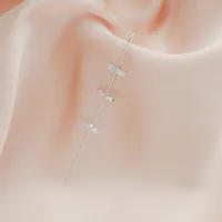 New Simple Inlaid Zircon Earrings sku image 6