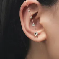 New Simple Inlaid Zircon Earrings sku image 9