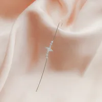 New Simple Inlaid Zircon Earrings sku image 18