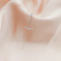 New Simple Inlaid Zircon Earrings sku image 22