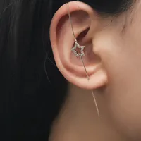 New Simple Inlaid Zircon Earrings sku image 19