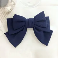 Korean New Fabric Bow Hairpin sku image 2