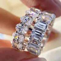 New Simple Oval Open-end Zircon Ring main image 1