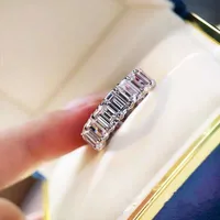 New Simple Oval Open-end Zircon Ring main image 2