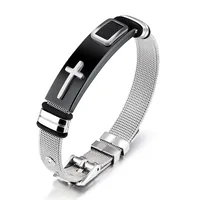 Fashion Geometric Titanium Steel No Inlaid Men'S main image 2